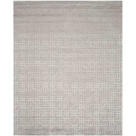 Safavieh 6 x 9 ft. Tibetan Hand Knotted Rectangle Area Rug, Grey TB426D-6